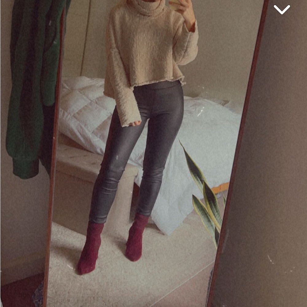 Express Leather Leggings